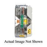 Bussmann RM60100-3CR Open Style Fuse Block With IP20 Finger-Safe Covers, 600 VAC, 300 VDC, 65 to 100 A, 3 Poles, Class: R, 3 to 1 AWG, 6 to 4 AWG, 8 AWG Wire