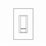 Maestro® MS-OPS2-WH Occupancy Sensor, 120/277 VAC, Passive Infrared Sensor, 30 x 30 ft Coverage, 180 deg Viewing, Wall Mounting