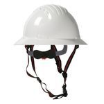 PIP® EVO® 6161 Ascend™ 280-EV6161-CH-10 Full Brim Non-Vented Safety Helmet, SZ 6-5/8 Fits Mini Hat, SZ 8 Fits Max Hat, HDPE Shell, 6-Point Polyester Suspension, ANSI Electrical Class Rating: Class E, ANSI Impact Rating: ANSI/ISEA Z89.1