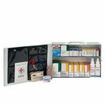 First Aid Only® 6135 Industrial First Aid Station, Wall Mounting, 446 Components, Steel Case, 15-1/2 in H x 10-3/4 in W x 4-3/4 in D
