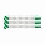 Brady® SCN09-PLUS Clip Sleeve™ Pre-Printed Wire Marking Sleeve, 0.098 to 0.11 in Wire, Nylon, + Legend