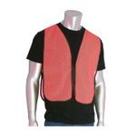 PIP® 300-0800-OR 300-0800 Breathable Non-ANSI Safety Vest, Universal, Hi-Viz Orange, Polyester Mesh