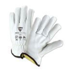 PIP® KS992K/S Goat Driver Cut Resistant Gloves, S, Cow Grain Leather, Elastic Wrist/Slip-On Cuff, Resists: Cut and Flame, ANSI Cut-Resistance Level: A4, ANSI Puncture-Resistance Level: 3