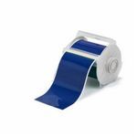 Brady® GlobalMark® 113128 Vinyl Label, 2-1/4 in W, Blue Legend/Background, Vinyl Film