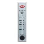 Dwyer® RATE-MASTER® RMC-106-SSV Hydraulic Flow Meter, 100 to 1000 scfh, 100 psi Pressure, 2% of Full Scale Accuracy, Polycarbonate