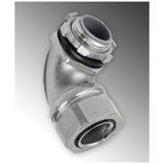 Calbrite™ S61000FC45 Flexible Conduit Connector, 1 in Trade, 316 Stainless Steel