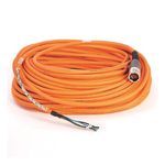 Rockwell Automation SpeedTEC Cable, Motor Power Only, SpeedTec DIN Connector, Drive-end, Flying-lead, 16 AWG, Continuous-Flex, 50 Meters