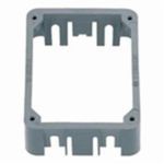 PREMISE WIRING PFBRAC Non Metallic Floor Box Adapter Collar, 4.56 in L x 3.07 in W, ABS