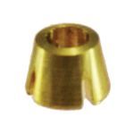Midland Industries 38711 Slotted Sleeve Collet, Collet, 5/32 in, Split Sleeve End Style, Brass