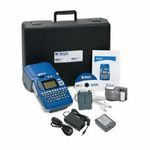 Brady® BMP®51 BMP51 Label Printer, Thermal Transfer Print, 1.44 in Tape Width, 4 to 196 pt in 1 pt Increase Font, LCD Display