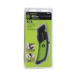 Greenlee® 0652-11 Heavy Duty Utility Knife, Retractable Blade, Steel Blade, 6-3/16 in OAL