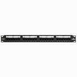Leviton® 69586-U24 Universal Patch Panel, 24 Ports, Category: Cat 6, Steel