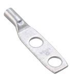 Panduit® Pan-Lug™ LCD10-10A-L 2-Hole Lug Compression Connector With Window Lug, 14 to 10/12 AWG Solid/Stranded Conductor, #10 Stud, Tin Plated Copper