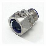 T&B® Industrial Fitting 5334SST Liquidtight Conduit Connector, 1 in Trade, Straight, Stainless Steel