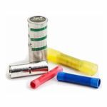Scotchlok™ MC3/0-BCX Large Gauge Butt Connector, 3/0 AWG Conductor, 1.9 in L, Seamless Barrel, Copper, Orange
