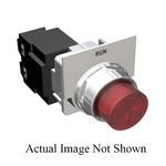 Siemens 49SPL0CRH Finger-Safe Transformer Pilot Light, 480 VAC, Rear Mounting