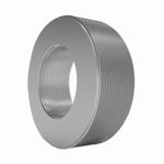 Calbrite™ S61000FB05 Face/Reducing Bushing, 1 x 1/2 in Trade, 316 Stainless Steel