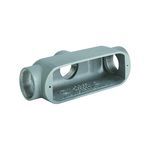 Killark® OTB-5 O Series DURALOY® 5 Series Type TB Conduit Body, 1-1/2 in Hub, 36 cu-in Capacity, Malleable Iron, Epoxy Powder Painted