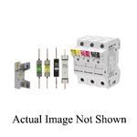 Edison MDQ-1 Small Dimension Time Delay Fuse With Nickel Plated Brass End Caps, 1 A, 250 VAC, 35 A Interrupt, Cylindrical Body