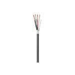 CCI® 67005-06-09 Type CMR/CL3R Multi-Conductor Overall Shielded Riser Cable, 300 VAC, (6) 22 AWG Bare Stranded Copper Conductor, 1000 ft L