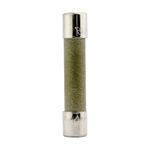 Bussmann ABC-6-R Small Dimension Fast Acting Fuse With Nickel Plated Brass End Caps, 6 A, 250 VAC, 125 VDC, 200 A, 10 kA Interrupt, Cylindrical Body