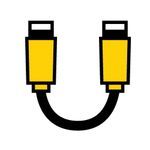 Turck Microfast® KB 3T-4-SB 3T Double End Standard Duty Cordset, 1/2 in Connector, Straight Female x Straight Male Connector, 4 m Cable Length, 3 Pole