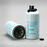 Donaldson Twist&Drain™ P550929 Fuel Filter, Water Separator, Spin-on, M20 x 1.5 Thread Size, 8.00 in L, 3.66 in OD, Gasket OD 2.83 in (72 mm), Gasket ID 2.44 in (62 mm), 5 micron at 99% Efficiency, 95% Emulsified H2O Efficiency,Synteq