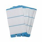 Brady® Porta-Pack® PWM-1 Refill Page, Black/White Legend/Background, B-500 Vinyl Cloth