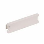 PREMISE WIRING iSTATION™ IMB05OW 0.5U AV Blank Module, Unloaded Module, Snap-On/Surface Mount, Molded ABS, Off-White