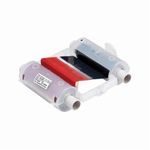 Brady® 76763 R10000 2-Color Printer Ribbon, 200 ft L x 4.11 in W, Resin, Black/Red