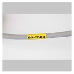 Brady® BBP® 33 PermaSleeve® B33-125-2-342 Single Sided Wire Marker Sleeve, 2 in W, 22 to 16 AWG Wire, B-342 Polyolefin