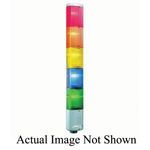 Edwards Signaling™ 102LS-FLEDR-N5 Flashing Stack Light Module, 120 VAC, LED Lamp, 3 in Dia, Panel/Surface Mounting, Red, Specifications Met: UL 1638, cUL Listed