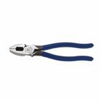 Klein® D213-9NETP High Leverage Side Cutting Plier, 1-19/32 in L x 1-1/4 in W x 5/8 in THK Jaw, Steel Jaw, 9-3/8 in OAL