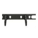 Panduit® Open-Access® CMPHHF1 Horizontal Single-Sided Cable Manager, 1.72 in H x 19 in W x 5.67 in D, Steel, Black