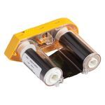 Brady® M61-R6610 R6600 One-Color Printer Ribbon, 75 ft L x 2 in W, Resin, Black