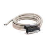 Rockwell Automation Digital I/O Ready Cable Using Type RTN32O, 40 Conductor, #22 AWG, w/2 1769-RTB18, length 2.5 meter (8.2 feet)