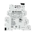 Rockwell Automation 700-HLTN2U12 GP Terminal Block Relay,12 V AC/DC,Electromechanical Relay Output,Spring Clamp,SPDT (1 C/O) 6mm,Standard Silver Contacts,No Leakage Current Suppression,No Haz Loc Certification,No Load Side Fuse