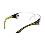 Pyramex® SBGR9610S Endeavor® Plus Safety Eyewear, Scratch-Resistant Lens Coating, Clear Lens, Black Frame, Polycarbonate Lens, Specifications Met: ANSI Z87.1