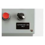 Brady® B30EP-173-593-WT Raised Profile Rectangular Pushbutton Label, 2 in W, White Legend/Background, B-593 Polyester