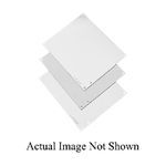 Hoffman A20N20MP PNLT1 Enclosure Panel, 17 in W x 18-1/2 in H, 14 ga Steel, White