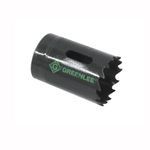 Greenlee® 825-1-3/8 Variable Pitch Hole Saw, 1-3/8 in Dia, 1-5/8 in Cutting Depth, Bi-Metal Cutting Edge, Applicable Materials: Aluminum, Fiberglass, Plastic, Steel, Tin, Wood