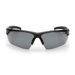 Pyramex® SB8120D IOnix™ Extreme Style Safety Eyewear, Scratch-Resistant Lens Coating, Gray Lens, Black Frame, Nylon Frame, Polycarbonate Lens, Specifications Met: ANSI Z87.1