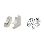 PREMISE WIRING LANTRAK® PL1FEBC Flat Raceway Elbow, 1-1/4 in Bend Radius, PVC