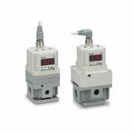 SMC® ITV1050-01N2S4 ITV1000 Compact Electro Pneumatic Regulator, 1/4 in Port, 200 L/min, 0.005 to 0.9 MPa