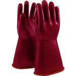 Novax® 153-0-14/10 153-0-14 Insulating Glove, 10, Rubber, Red, 14 in L