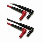 Fluke® SureGrip™ TL222 Silicone Insulated Test Lead Set, 2 Piece, For Use With: 787 ProcessMeter Digital Multimeter, 83V Average Responding Industrial Multimeter, Black/Red