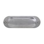 Crouse-Hinds 390 Conduit Body Cover, 1 in Hub, For Use With: Condulet® Mark 9 Outlet Bodies, Sheet Aluminum