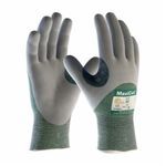 PIP® MaxiCut® 18-575-XL Breathable Cut-Resistant Gloves, XL, Micro-Foam/Nitrile Coating, Glass/Lycra®/Nylon/Polyester, Continuous Knit Wrist Cuff, Resists: Abrasion, Chemical, Cut, Puncture and Tear, ANSI Cut-Resistance Level: A2