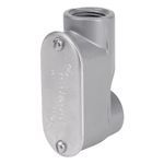 Red Dot® ASLB-1 Type LB Service Entrance Service Entrance Body With Cover, 1/2 in Hub, 2 cu-in Capacity, Die Cast Aluminum, Lacquered