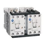 Allen-Bradley 104-C16D22-X2 Reversing Contactor, 16 A, IEC, 110V 50 Hz / 120V 60 Hz., 1 NOC & 3 NCC, Add Control Wiring, Line Side Coil Termination, Screw Terminals, Motor Load
